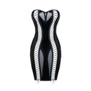 Astrid Provocative Black Mini Dress