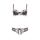 Cottelli Embroidery Lingerie Set