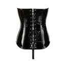 Vinyl Corset with Open Cups