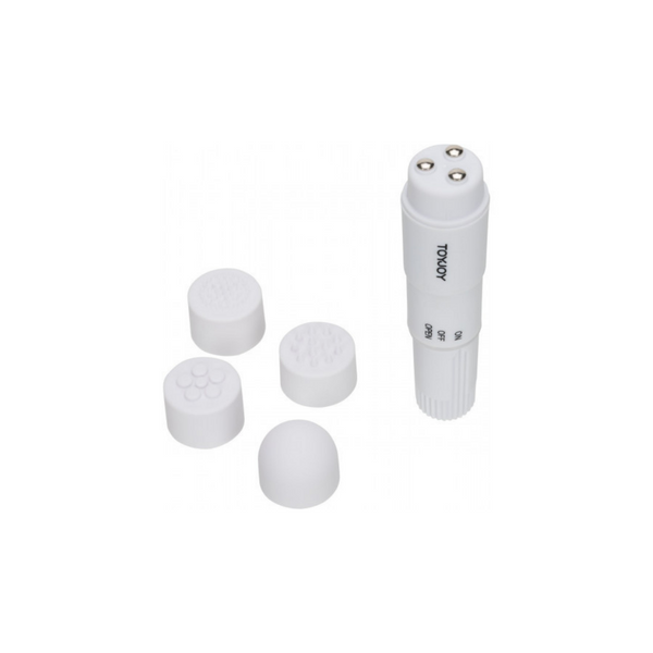 Pocket Rocket Vibrator - White