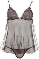 Butterfly Babydoll with String