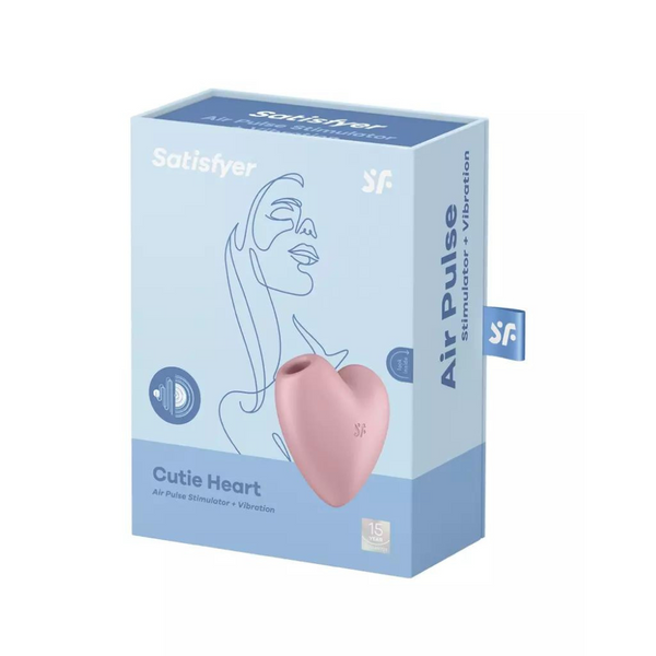 Satisfyer Cutie Heart Air Pulse Vibrator Rose