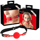 Bad Kitty Red Silicone Ball Gag