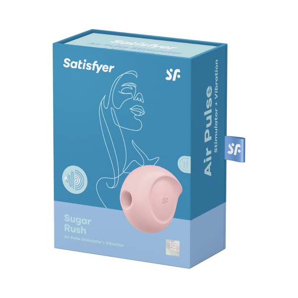 Sugar Rush Air Pulse Stimulator Pink