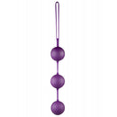 Trio Purple Velvet Balls